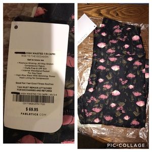 Fabletics high waisted 7/8 leggings